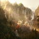 Illustration for article titled The Gorgeous Matte Paintings that Made emLord of the Rings/em and emFifth Element/em Feel Real